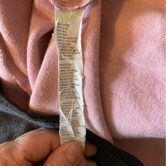 EP Sport Cowl Neck Kanga  Hoodie Heathered Smoky Gray Ladies Med - Picture 8 of 10